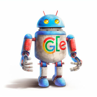 robot de Google que no tiene pistas